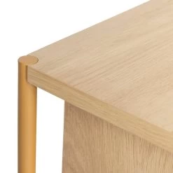 Hübsch Interior - Open Ladekast, Natuur / Oranje -Meubilair Verkoopwinkel Huebsch Interior Offene Kommode natur orange Detail 1