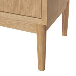 Hübsch Interior - Prime Legplank, H 170 Cm, Eik -Meubilair Verkoopwinkel Huebsch Interior Prime Regal H 170 cm eiche natur Detail 3