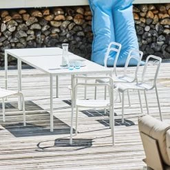 Jan Kurtz - Live Outdoor Stoel 11 Jan Kurtz - Live Outdoor Stoel -Meubilair Verkoopwinkel Jan Kurtz Live Outdoor Stuhl weiss Situation 2