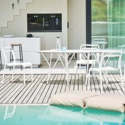 Jan Kurtz - Live Outdoor Stoel 10 Jan Kurtz - Live Outdoor Stoel -Meubilair Verkoopwinkel Jan Kurtz Live Outdoor Stuhl weiss Situation 3