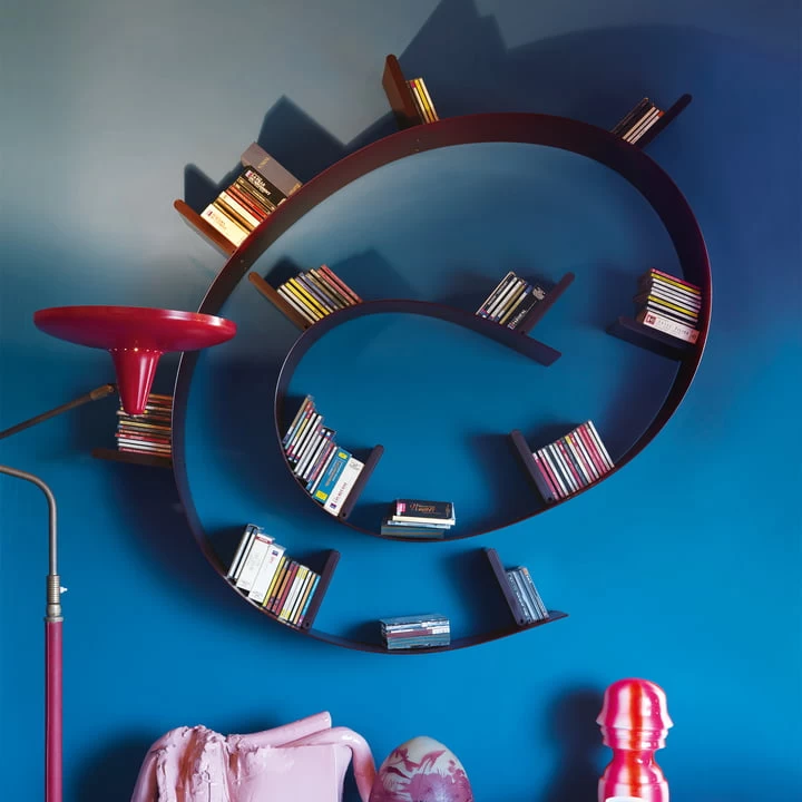Kartell - Bookworm Wandplank 2 Kartell - Bookworm Wandplank - Afbeelding 2