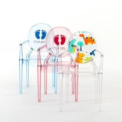 Kartell - Lou Lou Ghost Special Edition 13 Kartell - Lou Lou Ghost Special Edition -Meubilair Verkoopwinkel Kartell Lou Lou Ghost Kinderstuhl transparent Ambiente gruppe2