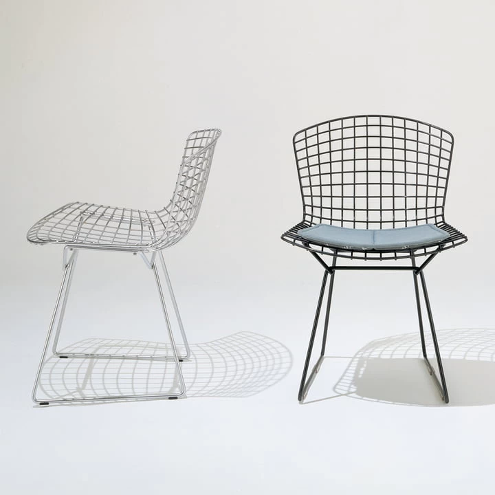 Knoll - Bertoia Stoel Zonder Bekleding, Verchroomd 4 Knoll - Bertoia Stoel Zonder Bekleding, Verchroomd - Afbeelding 4