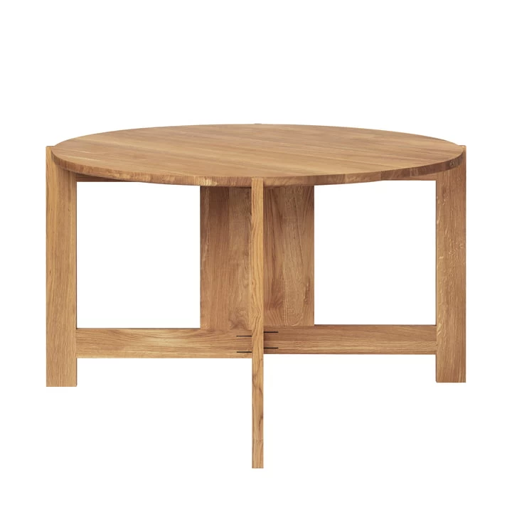 Kristina Dam Studio - Collector Eettafel Ø 120 X H 74 Cm, Geoliede Eik 1 Kristina Dam Studio - Collector Eettafel Ø 120 X H 74 Cm, Geoliede Eik