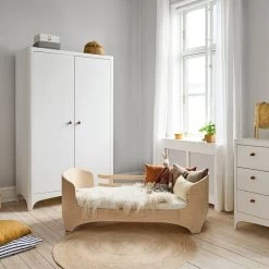 Classic Leander - Bedhek Voor Juniorbed -Meubilair Verkoopwinkel Leander Bettschutzgitter Classic Juniorbett Buche whitewash Ambiente