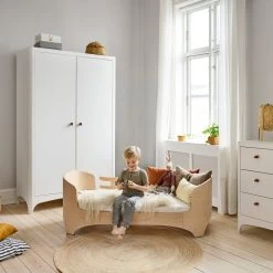 Classic Leander - Baby Junior Bed -Meubilair Verkoopwinkel Leander Classic Baby Junior Bett 0 7 Jahre 120 150x70 cm Buche Whitewash Ambiente