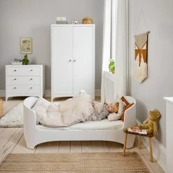 Classic Leander - Junior Uitbreidingsset Voor Babybedje 7 Classic Leander - Junior Uitbreidingsset Voor Babybedje -Meubilair Verkoopwinkel Leander Classic Baby Junior Bett 0 7 Jahre 120 150x70 cm weiss Ambiente 1