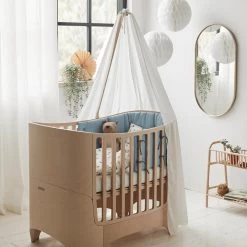 Classic Leander - Luifel Voor Kinderbed -Meubilair Verkoopwinkel Leander Himmel Classic Babybett 180x390 cm weiss Ambiente 3