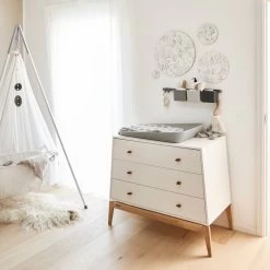 Leander - Luna Ladekast 20 Leander - Luna Ladekast -Meubilair Verkoopwinkel Leander Ledergriffe fuer Kommode braun 6er Set Kommode Ambiente 2