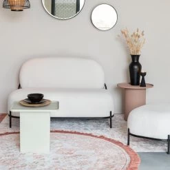 Livingstone - Shade Bijzettafel -Meubilair Verkoopwinkel Livingstone Hatuma Sofa schwarz beige Situation