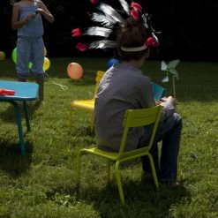 Fermob - Luxembourg Kid Kinderen Tafel -Meubilair Verkoopwinkel Luxembourg Kid stuhl tisch ambiente2 1