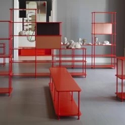 Montana - Gratis Rekkensysteem 75,8 X 138,4 Cm 16 Montana - Gratis Rekkensysteem 75,8 X 138,4 Cm -Meubilair Verkoopwinkel Montana Free Regalsystem china red Gruppe Situation