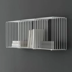 Montana - Panton Wire 29 Montana - Panton Wire -Meubilair Verkoopwinkel Montana Panton Wire Regal 18 8 cm snow Gruppe Wand