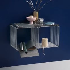 Montana - Panton Wire 24 Montana - Panton Wire -Meubilair Verkoopwinkel Montana Panton Wire Regal Beistelltisch 34 8 cm Chrom Situation