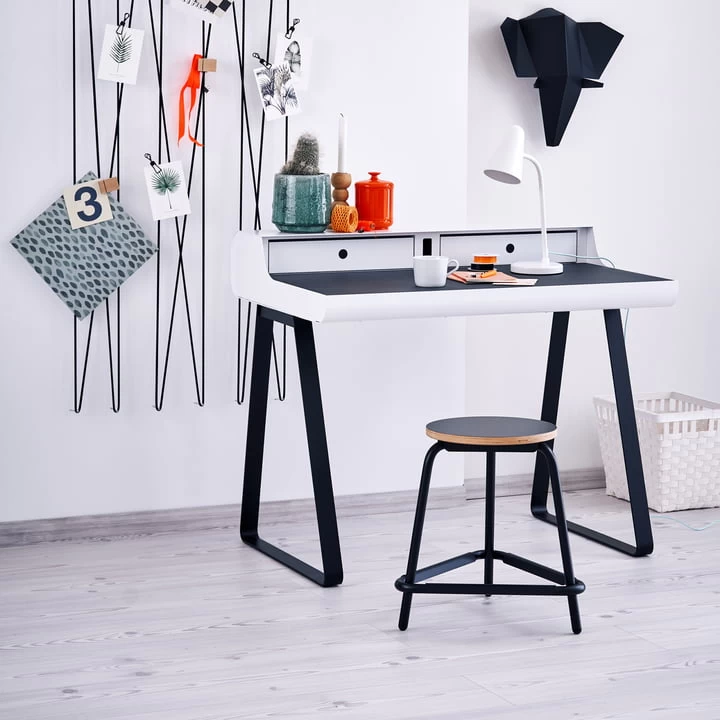 Müller Möbelfabrikation - PS10 Secretaris 2 Müller Möbelfabrikation - PS10 Secretaris - Afbeelding 2