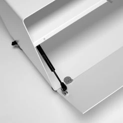 Müller Möbelfabrikation - R 107N Trolley Op Wielen -Meubilair Verkoopwinkel Muller Mobelfabrikation R 107N Rollwagen mit Klapptuer weiss Detail 2