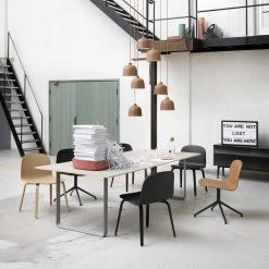 Muuto - 70/70 Tabel -Meubilair Verkoopwinkel Muuto 70 70 Esstisch 225 90 cm Loft Ambiente