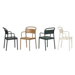 Muuto - Linear Steel Armchair -Meubilair Verkoopwinkel Muuto Linear Steel Armchair Gruppe