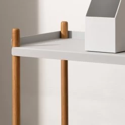 NINE - BOLT Plank -Meubilair Verkoopwinkel NINE BOLT Regal Eiche grau Detail 1