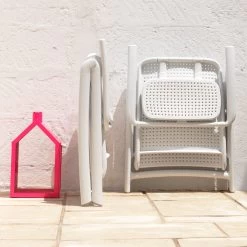 Nardi - Darsena Relax Vouwstoel -Meubilair Verkoopwinkel Nardi Acquamarina Relax Gartenstuhl bianco Situation 2