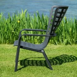 Nardi - Folio Verstelbare Buitenstoel 32 Nardi - Folio Verstelbare Buitenstoel -Meubilair Verkoopwinkel Nardi Folio verstellbarer Outdoor Sessel anthrazit Situation 1