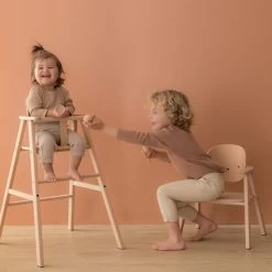 Nobodinoz - Growing Green Kinderstoel, Beukenhout -Meubilair Verkoopwinkel Nobodinoz Growing Green Kinderstuhl Buche Situation 2