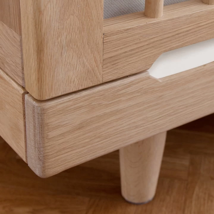 Nobodinoz - Pure Ladekast Met 4 Lades, Eiken 6 Nobodinoz - Pure Ladekast Met 4 Lades, Eiken - Afbeelding 6