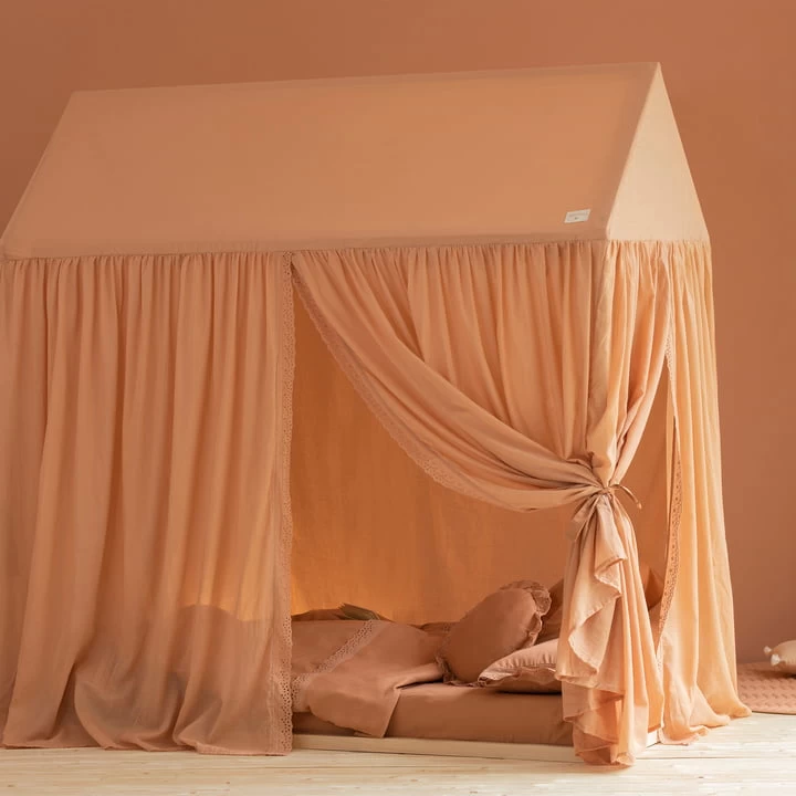 Nobodinoz - Vera Junior Bed Home, 140 X 70 Cm, Sienna Brown 5 Nobodinoz - Vera Junior Bed Home, 140 X 70 Cm, Sienna Brown - Afbeelding 5