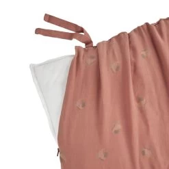 Nobodinoz - Wabi Sabi Bedombouw 10 Nobodinoz - Wabi Sabi Bedombouw -Meubilair Verkoopwinkel Nobodinoz Wabi Sabi Bettumrandung Musselin 210 x 38 cm blossom rosewood Detail