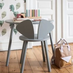 Nofred - Mouse Kindertafel -Meubilair Verkoopwinkel Nofred Mouse School Set grau Ambiente 1