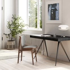 Meubilair Verkoopwinkel -Meubilair Verkoopwinkel Norr11 JFK Schreibtisch Esche schwarz Ambiente 6