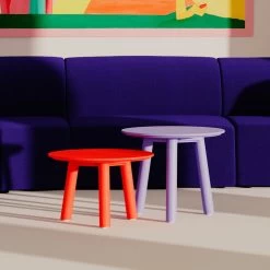 OUT Objekte Unserer Tage - Meyer Color Salontafel 7 OUT Objekte Unserer Tage - Meyer Color Salontafel -Meubilair Verkoopwinkel OUT Objekte unserer Tage Meyer Color Couchtisch Medium aprikosa flieder Couch Ambiente 2