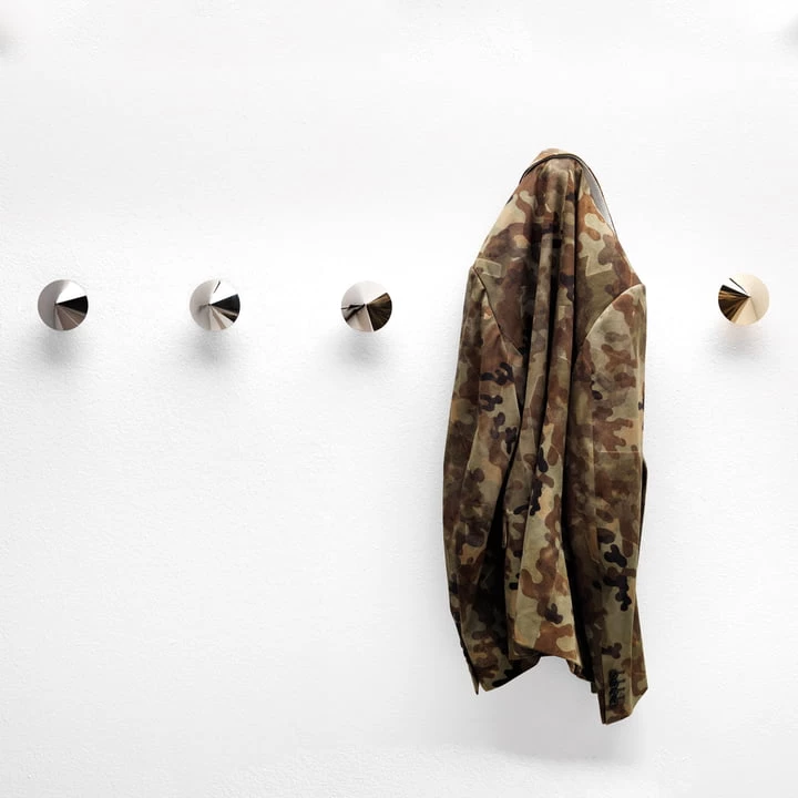 Opinion Ciatti - Borchia Muurhaken, Nikkel (set Van 2) 2 Opinion Ciatti - Borchia Muurhaken, Nikkel (set Van 2) - Afbeelding 2