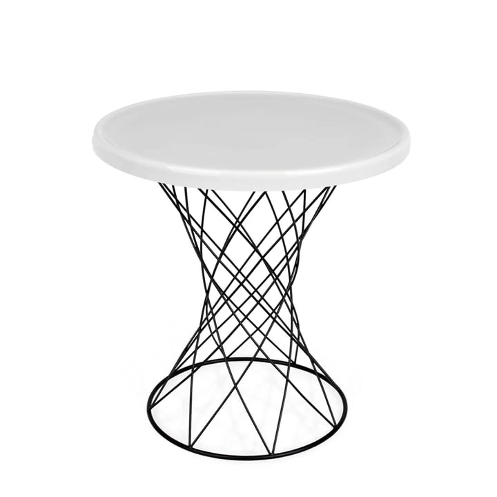 Ox Denmarq - Merge Bijzettafel Tall, Ø 50 X H 50 Cm, Zwart / Porseleingrijs 1 Ox Denmarq - Merge Bijzettafel Tall, Ø 50 X H 50 Cm, Zwart / Porseleingrijs