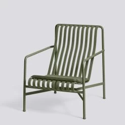 Hay - Palissade Zitkussen Voor Lounge Stoel 10 Hay - Palissade Zitkussen Voor Lounge Stoel -Meubilair Verkoopwinkel Palissade Lounge Chair High Olive Seat Cushion olive Situation