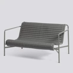 Hay - Palissade Gewatteerd Kussen Voor Loungebank 12 Hay - Palissade Gewatteerd Kussen Voor Loungebank -Meubilair Verkoopwinkel Palissade Lounge Sofa hellgrau Quilted Cushion anthrazit