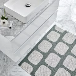 Pappelina - Sten Omkeerbaar Vloerkleed (70 Cm) 12 Pappelina - Sten Omkeerbaar Vloerkleed (70 Cm) -Meubilair Verkoopwinkel Pappelina Sten Wendeteppich army fossil Situation 1