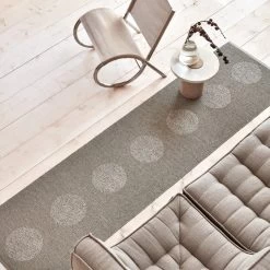 Pappelina - Vera Omkeerbaar Tapijt 2. 0 (Bio Edition) -Meubilair Verkoopwinkel Pappelina Vera Teppich metallic Situation 1