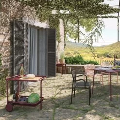 Petite Friture - Week-End Tafel -Meubilair Verkoopwinkel Petite Friture Week End Outdoor Ambiente 1