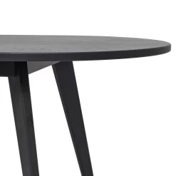 Puik - Archi Eettafel 20 Puik - Archi Eettafel -Meubilair Verkoopwinkel Puik Archi Esstisch oval Eiche schwarz lackiert RAL 9005 Detail Ambiente