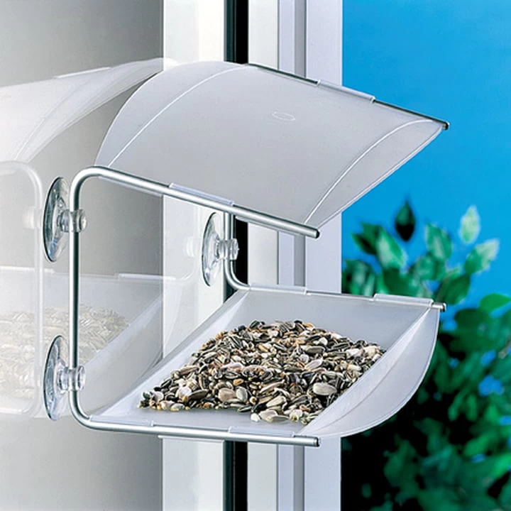 Radius Design - Piep Show Vogelhuisje In Plastic, Transparant 2 Radius Design - Piep Show Vogelhuisje In Plastic, Transparant - Afbeelding 2