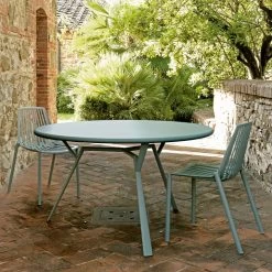 Fast - Rion Stapelbare Stoel 7 Fast - Rion Stapelbare Stoel -Meubilair Verkoopwinkel Rion Stapelstuhl pastellblau Ambiente