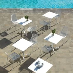 Fast - Rion Stapelbare Stoel 6 Fast - Rion Stapelbare Stoel -Meubilair Verkoopwinkel Rion Stapelstuhl weiss Ambiente 2