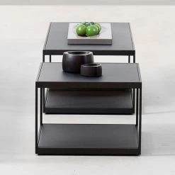 Röshults - Garden Easy Tabel -Meubilair Verkoopwinkel Roeshults Garden Easy Table 50 x 50 cm und 50 x 100 cm anthrazit Situation