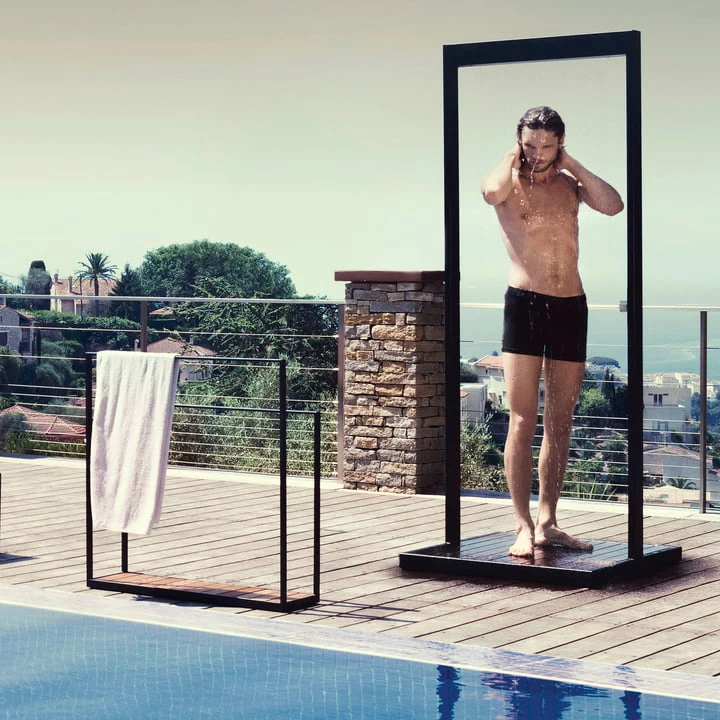 Röshults - Tuin Douche, Teak / Antraciet 3 Röshults - Tuin Douche, Teak / Antraciet - Afbeelding 3