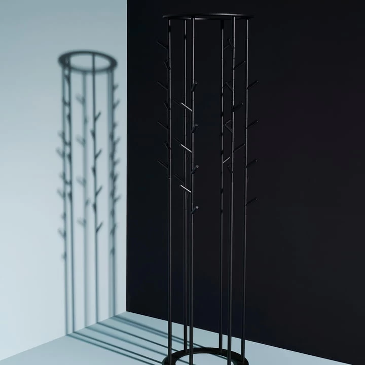 Schönbuch - Sumi Kapstok Ø 52 Cm, Zwart 2 Schönbuch - Sumi Kapstok Ø 52 Cm, Zwart - Afbeelding 2