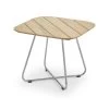 Skagerak - Lilium Lounge Tafel 60 X 60 Cm, Teakhout / Roestvrij Staal