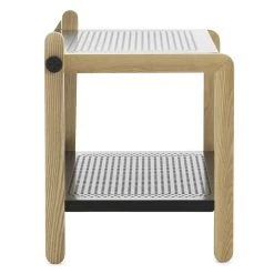 Normann Copenhagen - Sko Schoenenrek 9 Normann Copenhagen - Sko Schoenenrek -Meubilair Verkoopwinkel Sko Schuhregal grau Seite