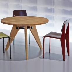 Vitra - Guéridon Eettafel -Meubilair Verkoopwinkel Standard Stuhl Gruppe Ambiente 1