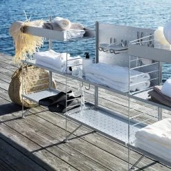 String - Haken Voor Outdoor Plank 10 String - Haken Voor Outdoor Plank -Meubilair Verkoopwinkel String Outdoor freistehendes Regal Situation 3